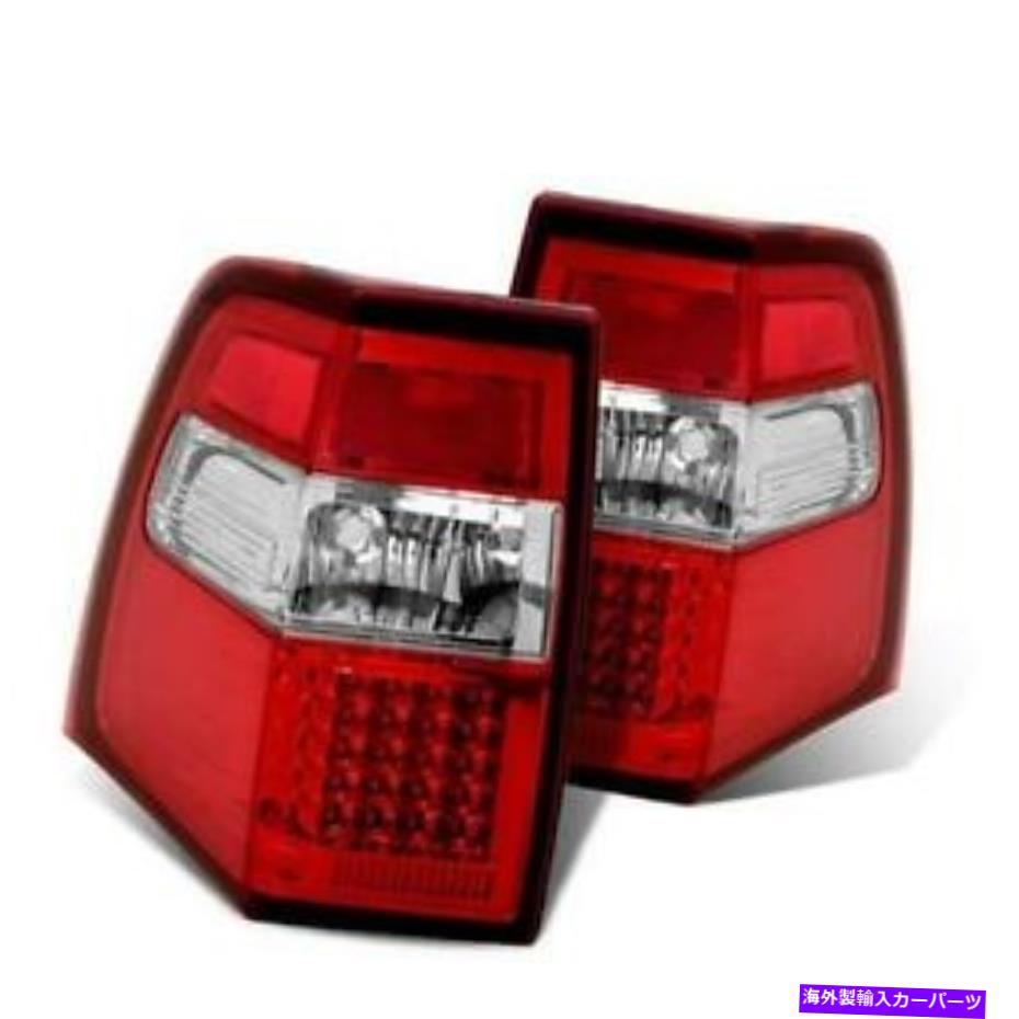 USテールライト CGフォードExpedition 07-13 LEDテールライト赤/クリア CG Ford Expedition 07-13 LED Tail Light Red/Clear【並行輸入品】