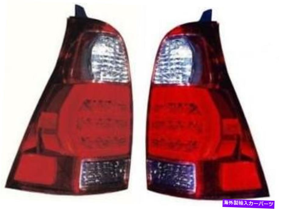 USテールライト サイド/ペアフィッツ2006 - 2009トヨタ4ランナーリアテールライトアセンブリの交換 SIDE/PAIR fits 2006 - 2009 Toyota 4Runner Rear Tail Light Assembly Replacement【並行輸入品】