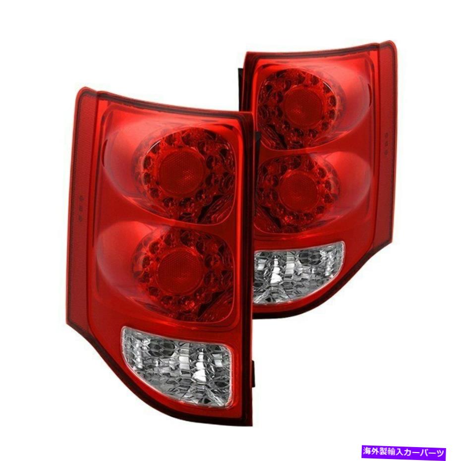 USテールライト テールライトALT-JH-DGC11 - RCドライバ＆旅客側クロム/レッドファクトリースタイル Tail Lights ALT-JH-DGC11--RC Driver & Passenger Side Chrome/Red Factory Style【並行輸入品】