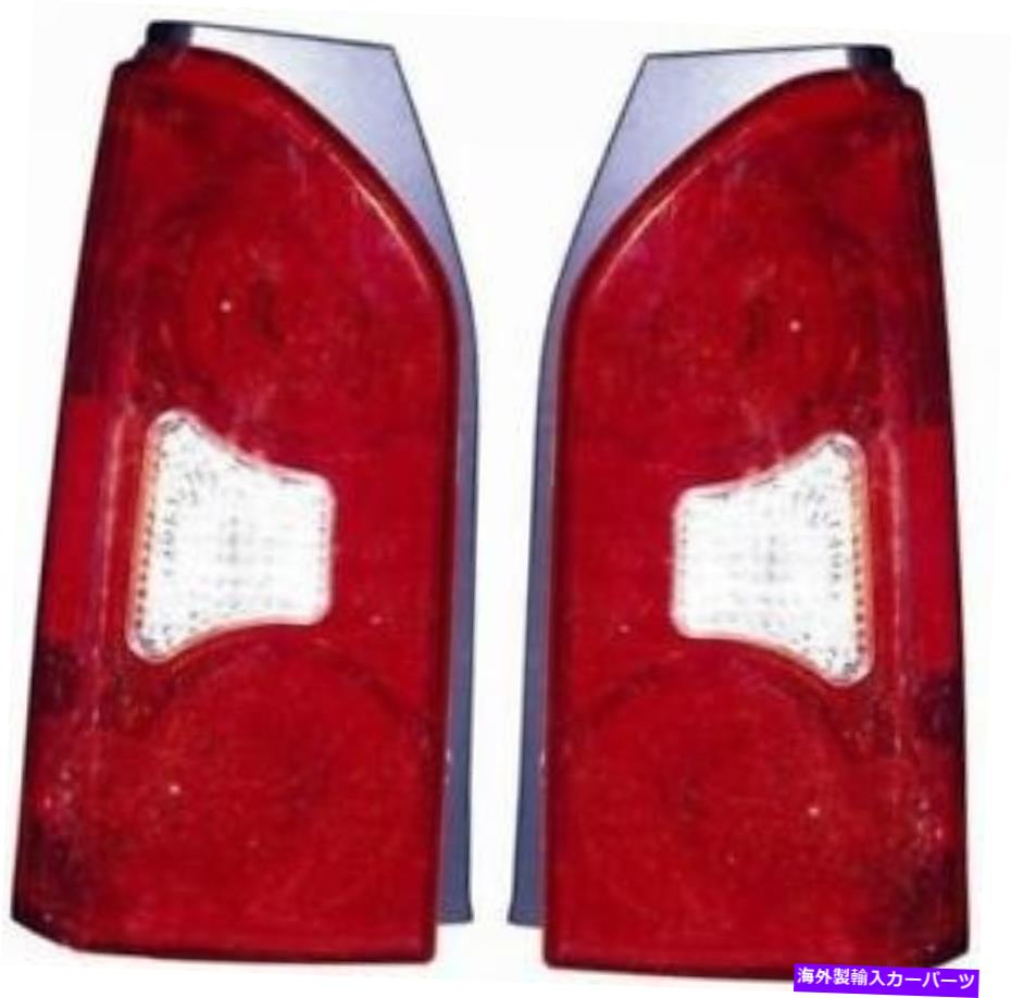 USテールライト 2005年 - 2015年日産Xterraリアテールライトアセンブリの交換 SIDE/PAIR for 2005 - 2015 Nissan Xterra Rear Tail Light Assembly Replacement【並行輸入品】