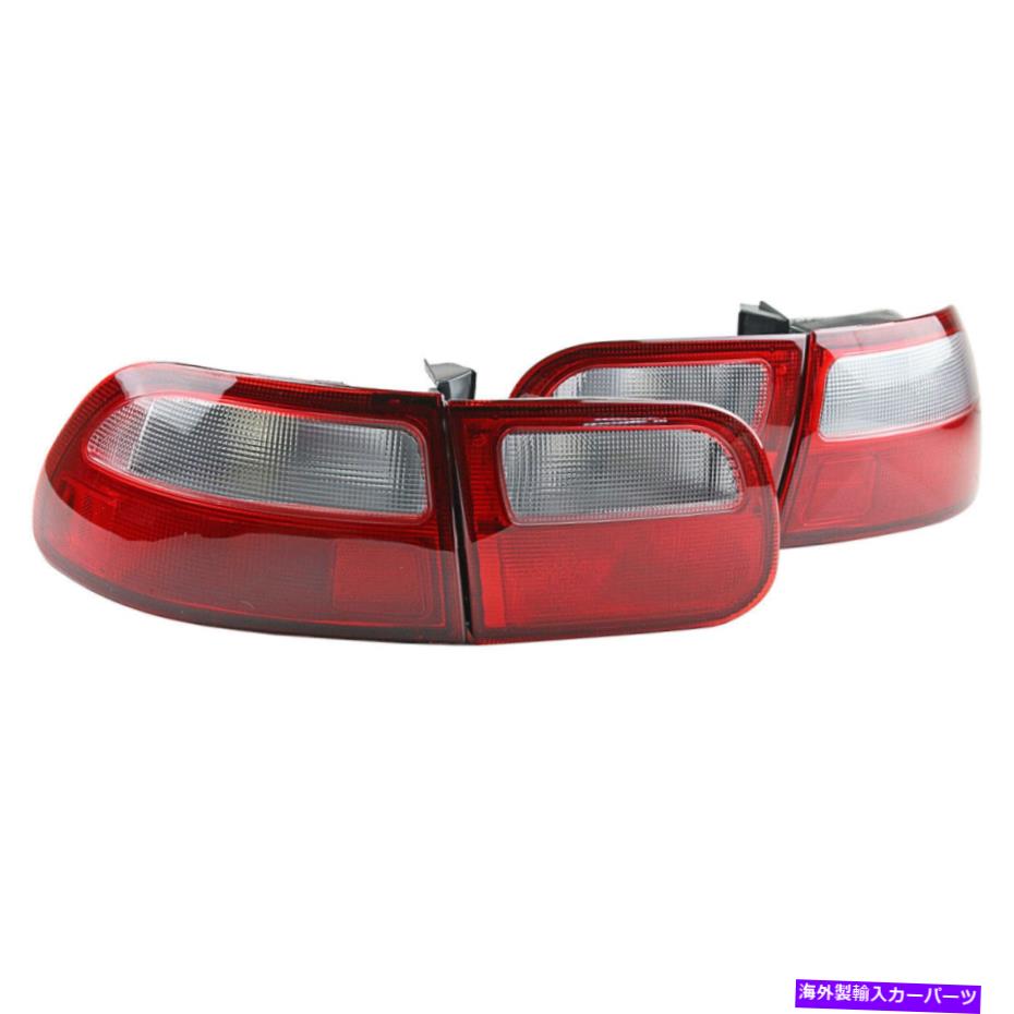 USテールライト Civic 3DRハッチバックのための赤/クリアリアテールライトランプEG 6 EH 1992-95 Red/Clear Rear Tail Light Lamp For Civic 3Dr Hatchback EG EG6 EH 1992-95【並行輸入品】｜Us Custom Parts Shop USDM