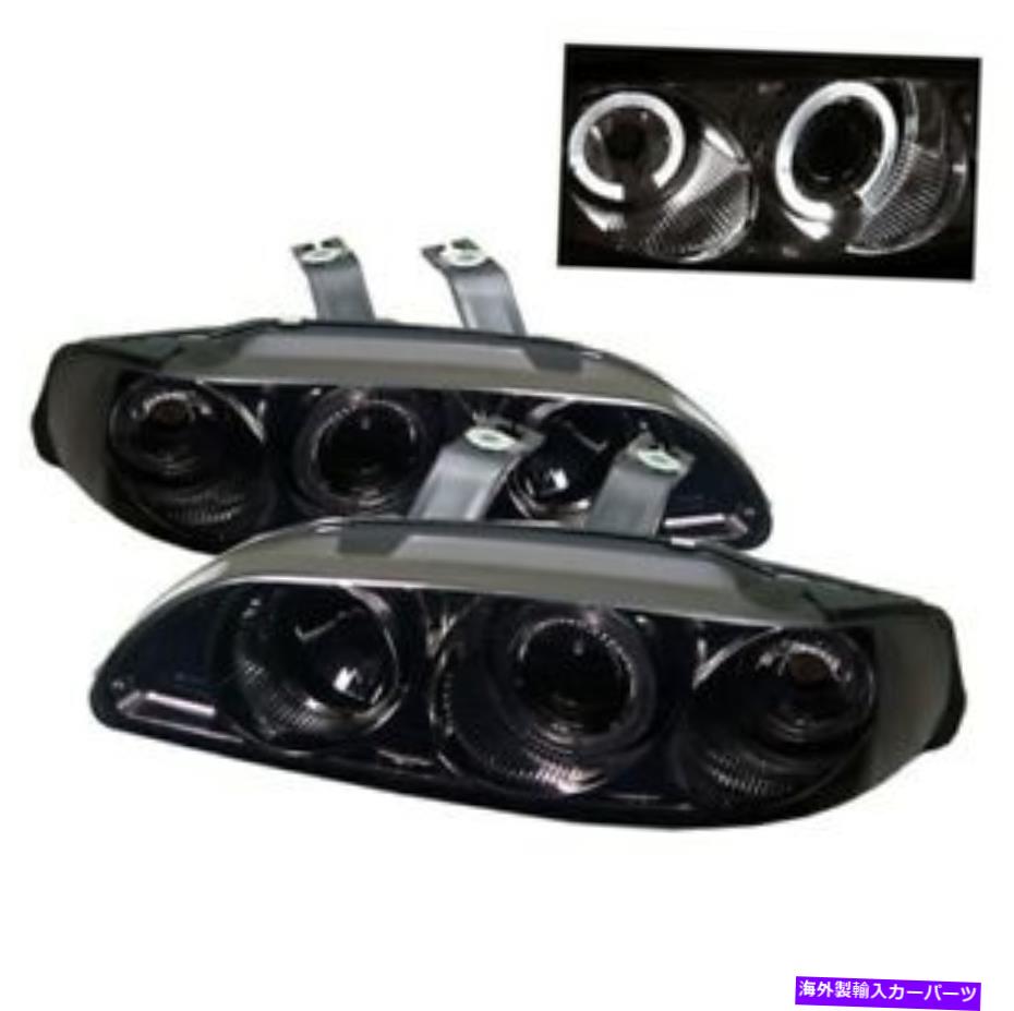 USテールライト 1992年から1995年のSpyder 5010865 HaloプロジェクターのヘッドライトブラックHonda Civic 2PC New Spyder 5010865 Halo Projector Headlights Black For 1992-1995 Honda Civic 2pc NEW【並行輸入品】｜Us Custom Parts Shop USDM 52,883円