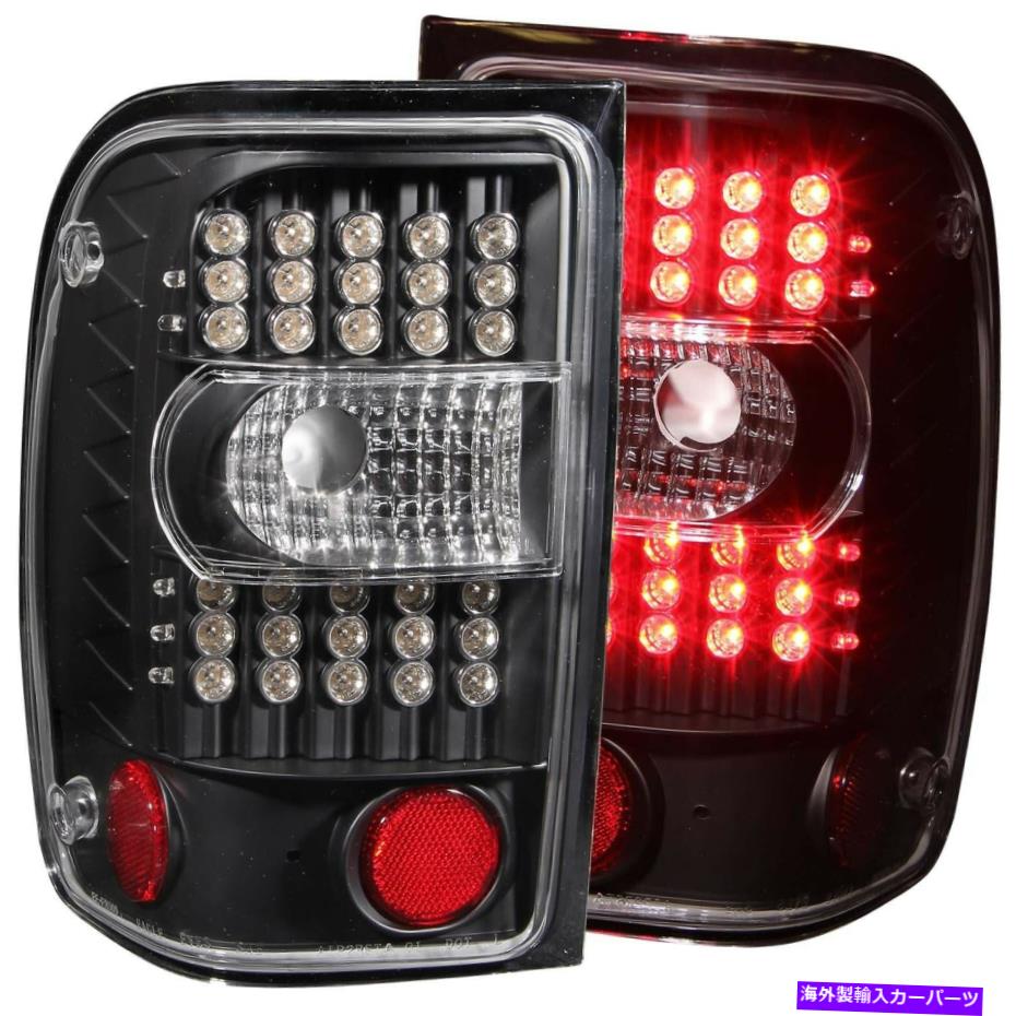 USテールライト フィット01-10フォードレンジャーテールライト左右ペアW /クリアレンズ＆ブラック Fits 01-10 Ford Ranger Tail Lights Left & Right Pair w/ Clear Lens & Black【並行輸入品】｜Us Custom Parts Shop USDM