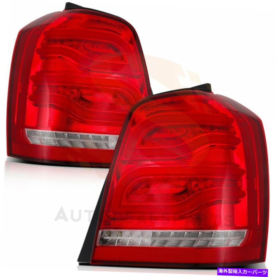 USテールライト Toyota Highlander 2001-2007車LEDテールライトリアブレーキランプアセンブリレッド Fits Toyota Highlander 2001-2007 Car LED Tail Light Rear Brake Lamp Assembly Red【並行輸入品】