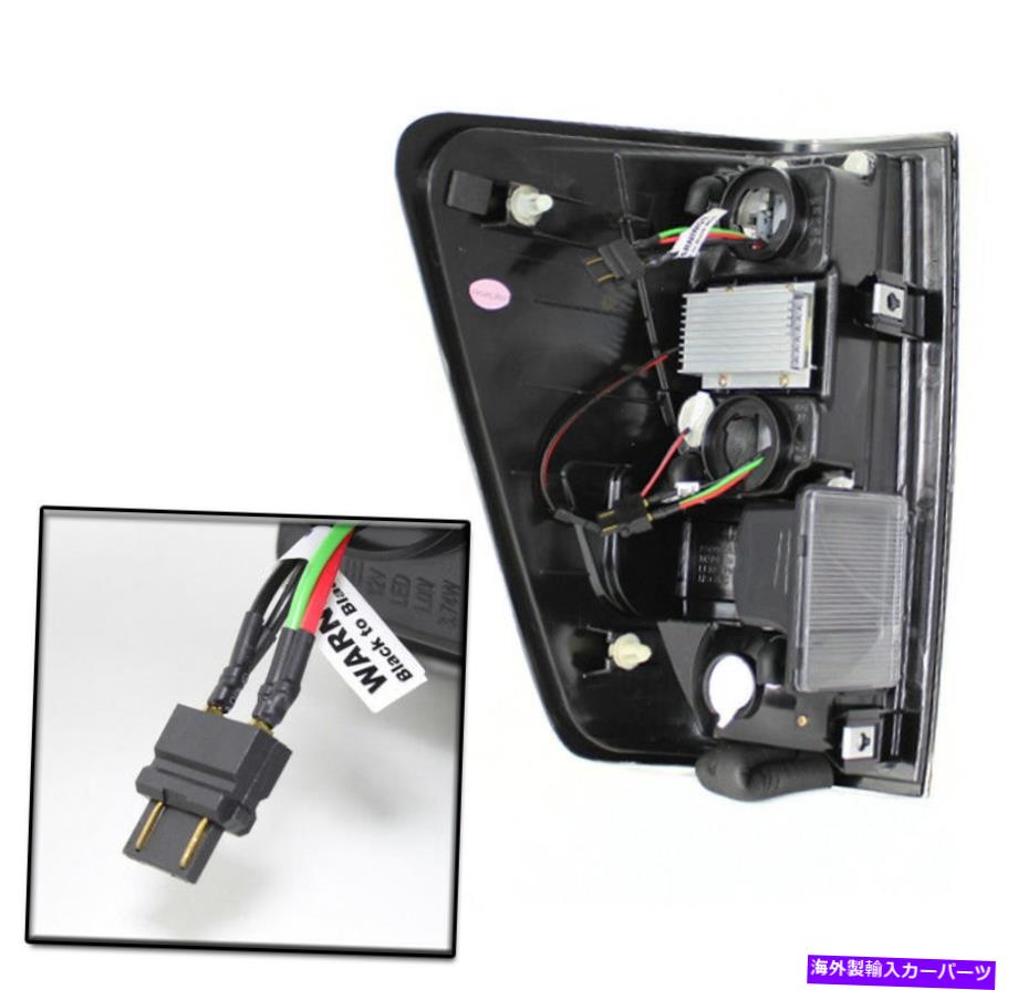 USテールライト 2004-2015タイタンピックアップトラックのための黒いセットリアテールブレーキライトランプ新しいペア BLACK SET REAR TAIL BRAKE LIGHTS LAMP FOR 2004-2015 TITAN PICKUP TRUCK NEW PAIR【並行輸入品】｜Us Custom Parts Shop USDM