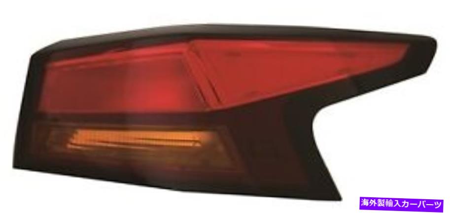 USテールライト 合う日産アルティマ2019右乗客の外側のテールライトリアランプのテールライト FIT NISSAN ALTIMA 2019 RIGHT PASSENGER OUTER TAIL LIGHT REAR LAMP TAILLIGHT【並行輸入品】