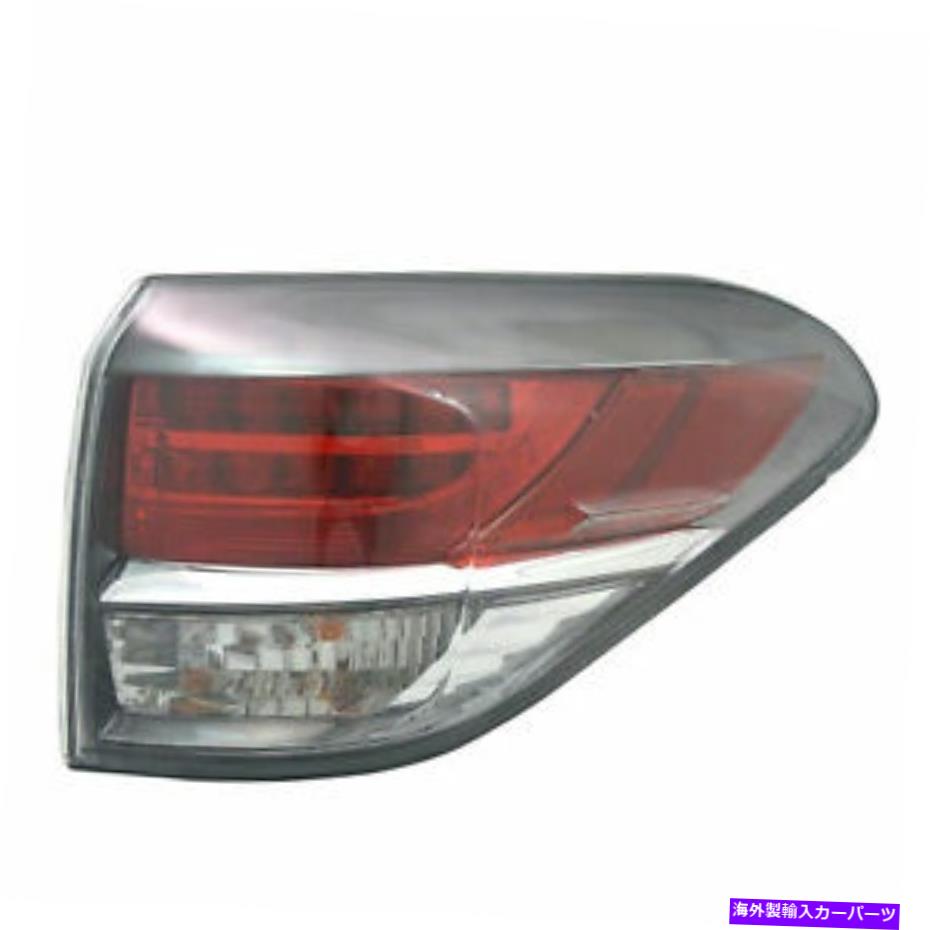 USテールライト P.for Lexus RX350 2013-2015リアテールライト右助手席側（カナダビルド） P.FOR LEXUS RX350 2013-2015 REAR TAIL LIGHT RIGHT PASSENGER SIDE (Canada Build)【並行輸入品】｜Us Custom Parts Shop USDM 52,016円