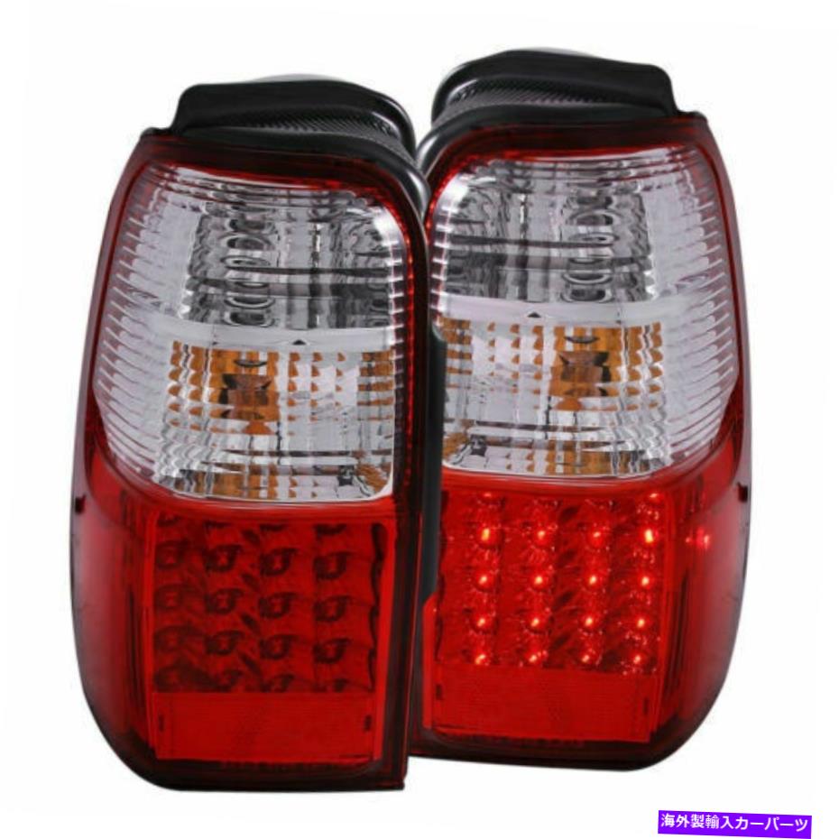 USテールライト Anzo 311070赤クリアレンズLEDテールライトフィット01-02トヨタ4ランナー2ペア Anzo 311070 Red Clear Lens Led Tail Lights fit for 01-02 Toyota 4 Runner 2-Pair【並行輸入品】|Us Custom Parts Shop USDM