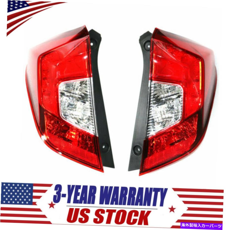 USテールライト 2015年から2019年のリアテールランプホンダフィット左右のドライバースポーツハッチバック Rear Tail Lamp for 2015-2019 Honda Fit Left&Right Driver Sport Hatchback【並行輸入品】 52,016円