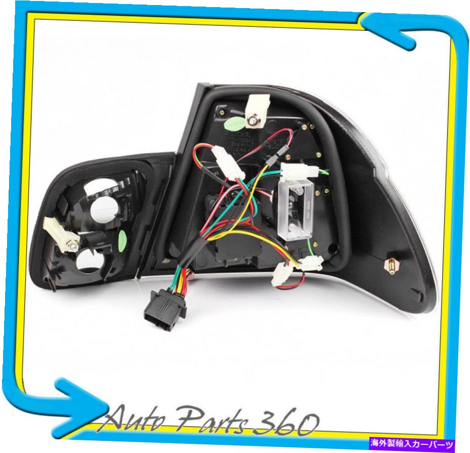 USテールライト 02-05 BMW E46 3シリーズ325I 330I 4DR LED AltezzaテールライトブラックW /ストリップ03 04 02-05 BMW E46 3-SERIES 325I 330I 4DR LED ALTEZZA TAIL LIGHTS BLACK W/STRIP 03 04【並行輸入品】