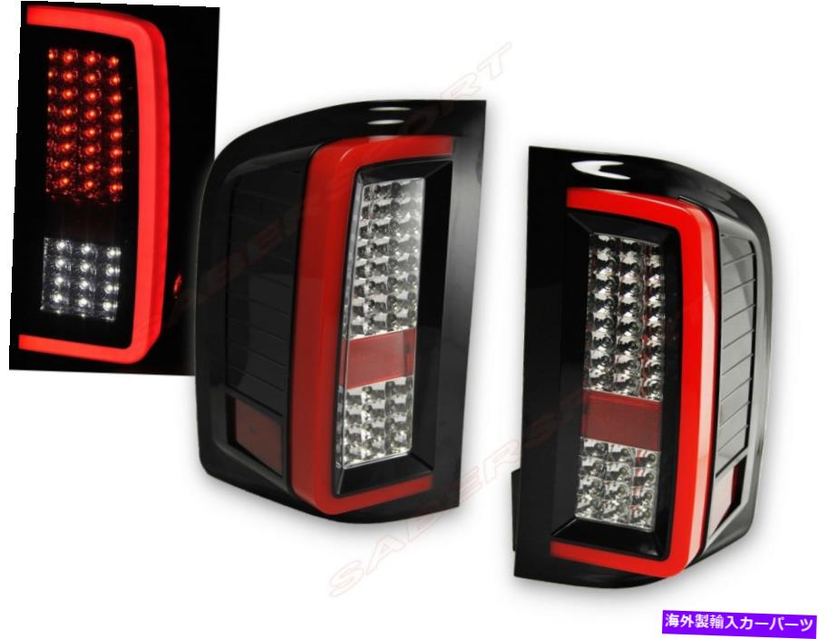 USテールライト 2007-2013 Silverado 1500 2500HD 3500HDのペアV3フルLEDテールライトのセット Set of Pair V3 Full LED Taillights for 2007-2013 Silverado 1500 2500HD 3500HD【並行輸入品】