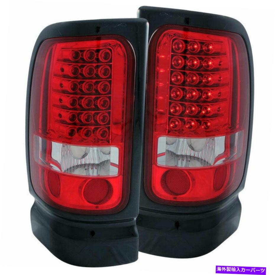 USテールライト Anzo USA LED Taillights RED / CLEAR DODGE RAM 1500/2500/3500 / SPORT 1994-2001 Anzo USA LED Taillights Red/Clear for Dodge Ram 1500/2500/3500/Sport 1994-2001【並行輸入品】|Us Custom Parts Shop USDM