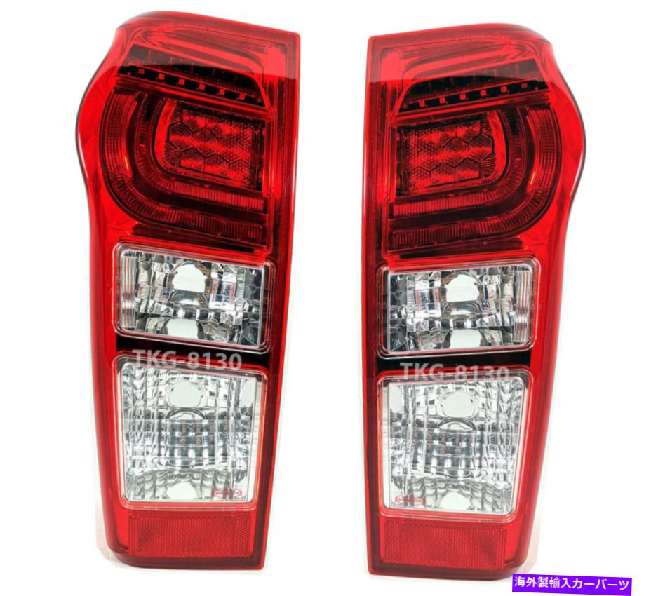 USテールライト Isuzu Dmax D-Max Pickup 2016 - 2018用ペアテールライトランプ（L.E.Dブレーキ） 1 PAIR TAIL LIGHTS LAMP (L.E.D BRAKE) FOR ISUZU DMAX D-MAX PICKUP 2016 - 2018【並行輸入品】｜Us Custom Parts Shop USDM 53,749円