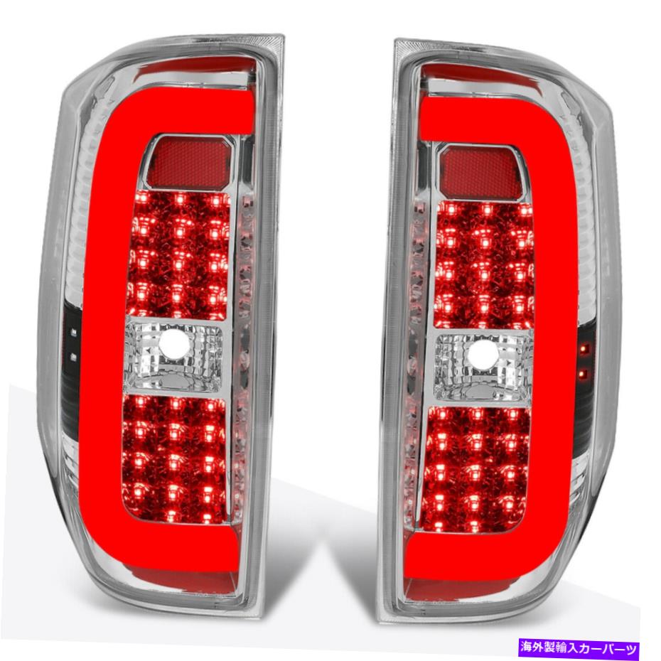 USテールライト 14-18 TUNDRA 3D LEDチューブバーテールライトリアブレーキ/ストップランプクロームハウジング For 14-18 Tundra 3D LED Tube Bar Tail Light Rear Brake/Stop Lamp Chrome Housing【並行輸入品】|Us Custom Parts Shop USDM