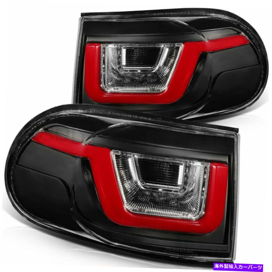 USテールライト 2007年から2015年のテールライトTOYOTA FJ CRUISER LEDリアブレーキランプランドローバースタイル Tail Lights For 2007-2015 Toyota FJ Cruiser LED Rear Brake Lamp Land Rover style【並行輸入品】