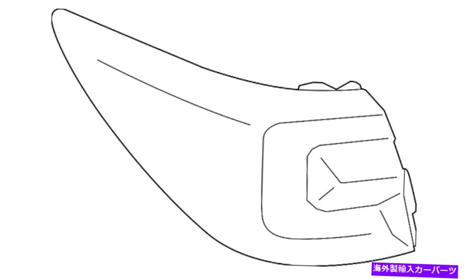 USテールライト OEM NEW 2015-2019スバルアウトバック2.5L旅客サイドリアテールライト84912AL05A OEM NEW 2015-2019 Subaru Outback 2.5L Passenger Side Rear Tail Light 84912AL05A【並行輸入品】