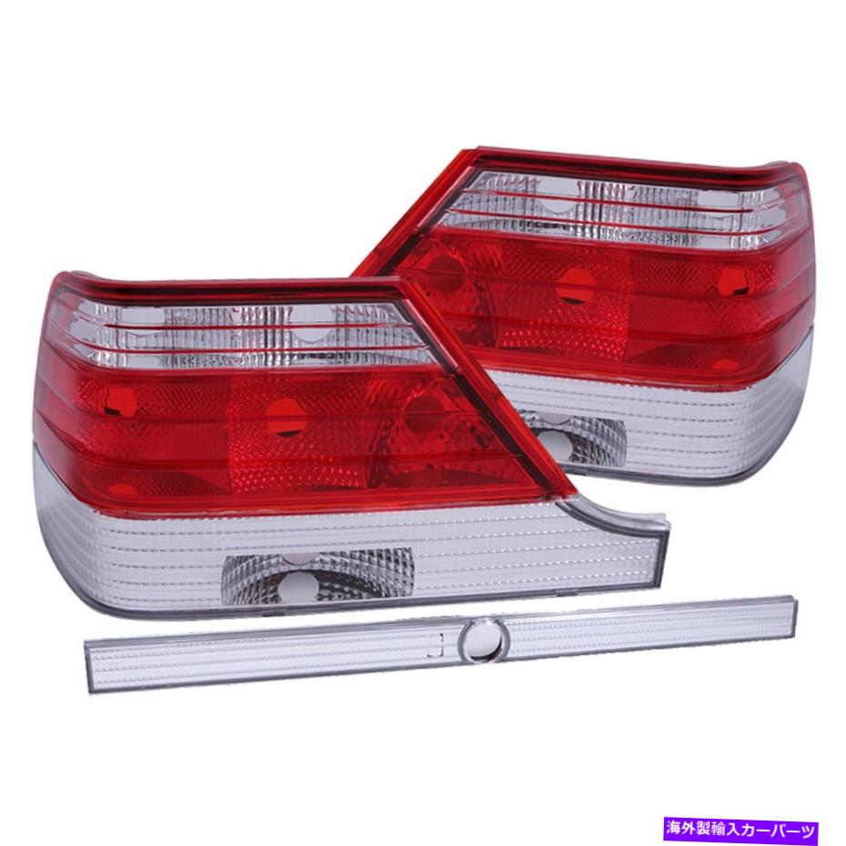 USテールライト 97-99メルセデスベンツSクラステールライト左右ペアW /赤クリアレンズ Fits 97-99 Mercedes-Benz S-Class Tail Lights Left Right Pair w/Red Clear Lens【並行輸入品】｜Us Custom Parts Shop USDM