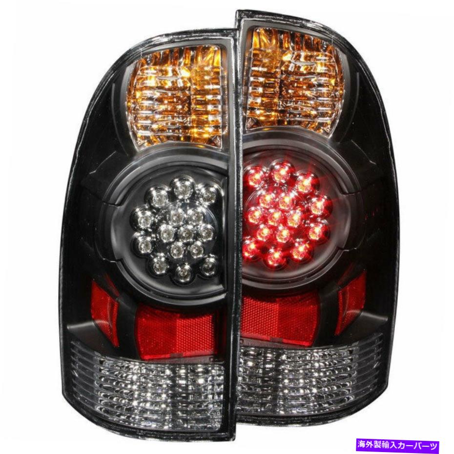 USテールライト Anzo USA LED Taillights Black for Toyota Tacoma 2005-2015 Anzo USA LED Taillights Black for Toyota Tacoma 2005-2015【並行輸入品】