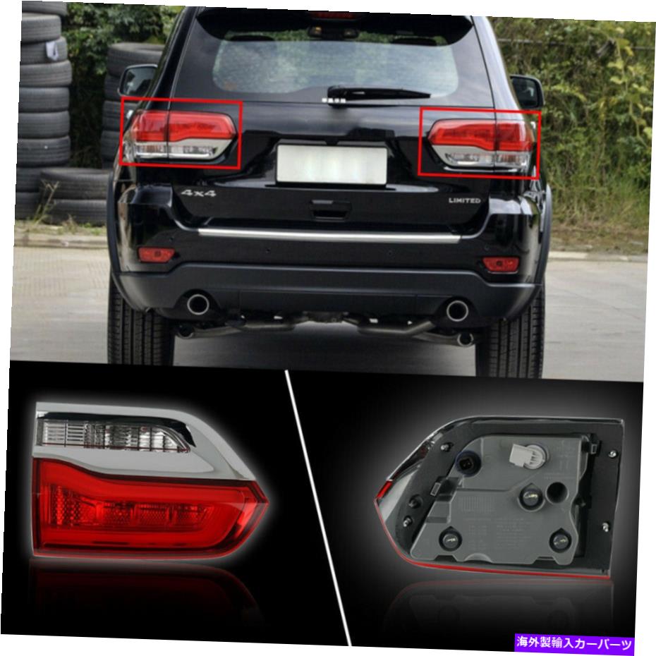 USテールライト Jeep Grand Cherokee 2014 2015 2016のための左右のテールライトブレーキランプ Pair Left & Right Tail Lights Brake Lamps For Jeep Grand Cherokee 2014 2015 2016【並行輸入品】|Us Custom Parts Shop USDM