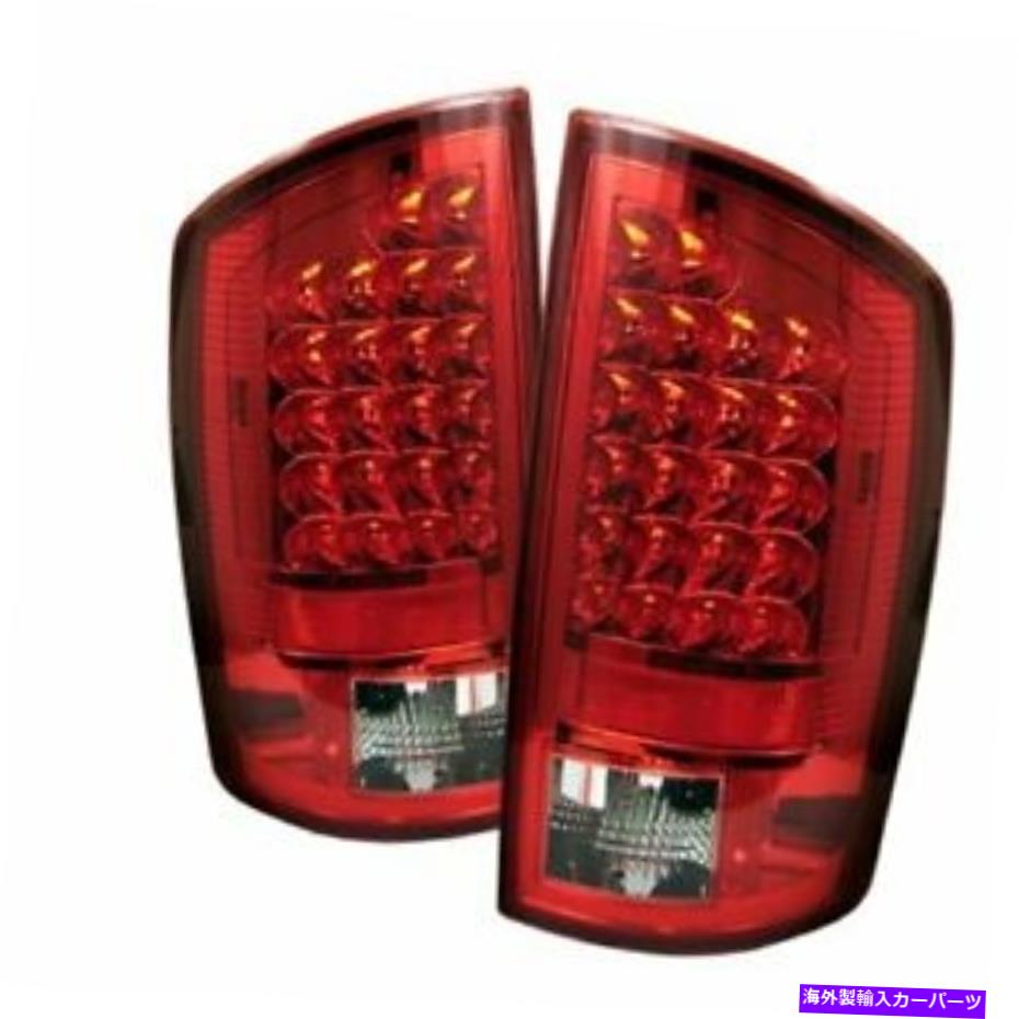 USテールライト スパイダードッジRAM 1500 07-08 / RAM 2500 06-09 / RAM 3500 06-09 LEDテールライト - Spyder Dodge Ram 1500 07-08 / Ram 2500 06-09 / Ram 3500 06-09 LED Tail Lights -【並行輸入品】｜Us Custom Parts Shop USDM