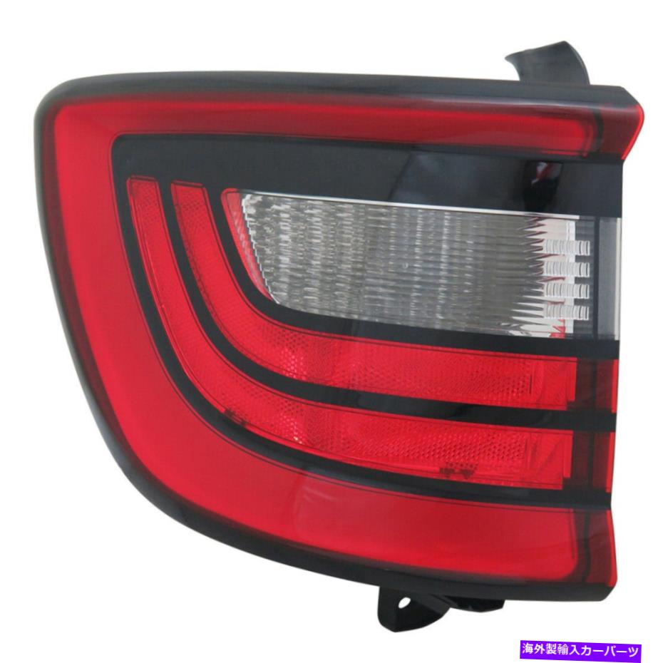USテールライト 2014-2017 Dodge Durango 2015 2016 Tycのための左外側のテールライトアセンブリ Left Outer Tail Light Assembly For 2014-2017 Dodge Durango 2015 2016 TYC【並行輸入品】