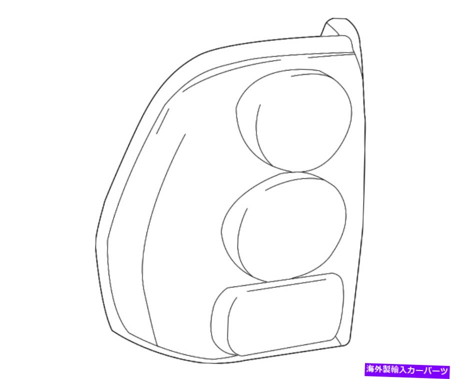 USテールライト 本物のGMテールライトアセンブリ15131574 Genuine GM Tail Light Assembly 15131574【並行輸入品】｜Us Custom Parts Shop USDM