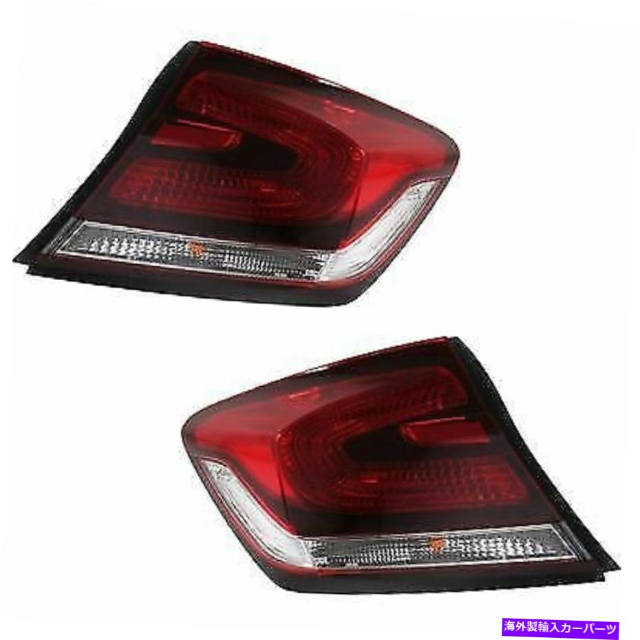 USテールライト 2013-2015 Honda Civic LH Rh Auter Capaのペアテールライト Pair Tail Light for 2013-2015 Honda Civic LH RH Outer CAPA【並行輸入品】｜Us Custom Parts Shop USDM