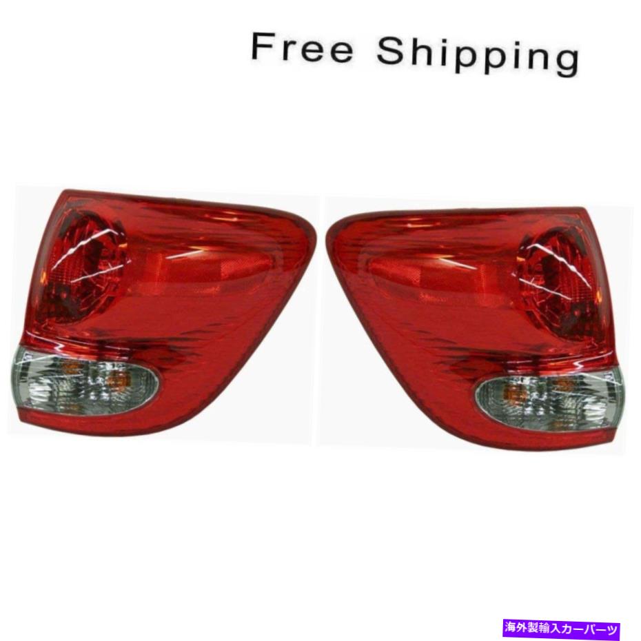 USテールライト テールランプアセンブリセット2 LH＆RHサイドアウターフィットトヨタセコイア2005-2007 Tail Lamp Assembly Set of 2 LH & RH Side Outer Fits Toyota Sequoia 2005-2007【並行輸入品】｜Us Custom Parts Shop USDM 52,016円