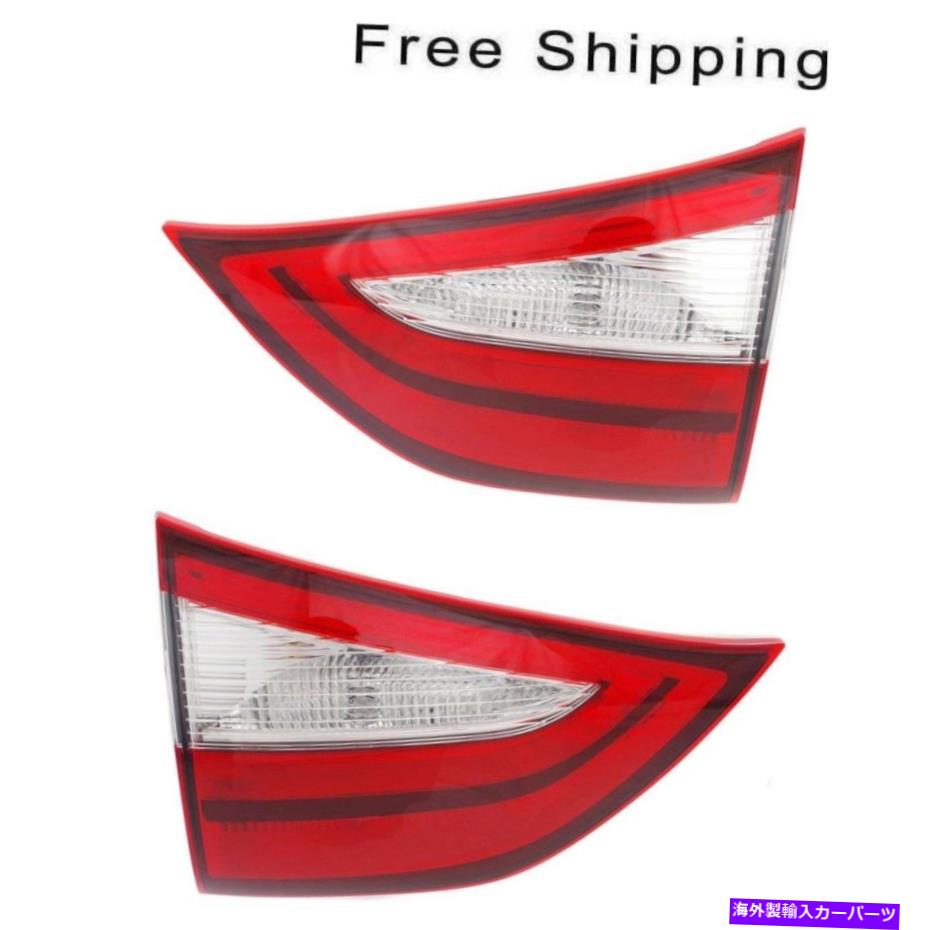USテールライト テールランプアセンブリセット2本ペアLH＆RHサイドインナーフィットトヨタシーナ2015-2016 Tail Lamp Assembly Set of 2 Pair LH & RH Side Inner Fits Toyota Sienna 2015-2016【並行輸入品】｜Us Custom Parts Shop USDM