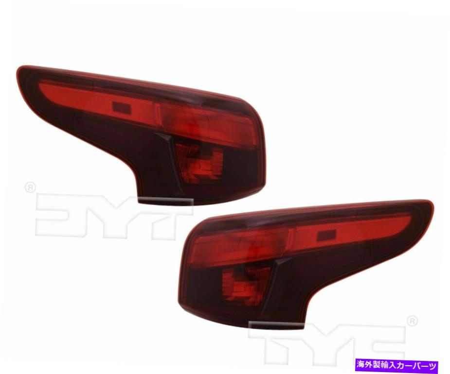 USテールライト 金曜日のローグスポーツの右側の外側のテールライトの後部ランプペア FIT NISSAN ROGUE SPORT RIGHT LEFT OUTER TAILLIGHTS TAIL LIGHTS REAR LAMPS PAIR【並行輸入品】｜Us Custom Parts Shop USDM