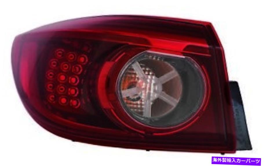 USテールライト 2014年2015年マツダ3セダンテールライトドライバー左側 For 2014 2015 Mazda 3 Sedan Tail Light Driver Left Side【並行輸入品】｜Us Custom Parts Shop USDM