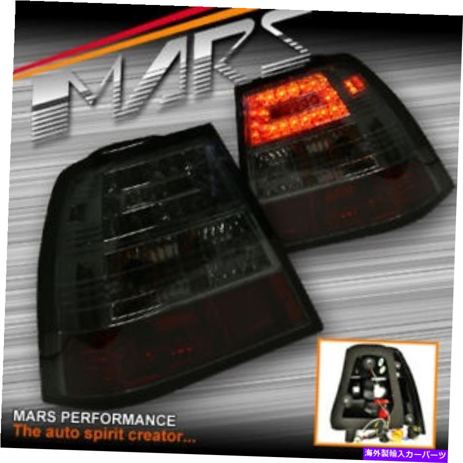 USテールライト 99-04 Volkswagen Bora Jetta R-Line Taillight VWのためのフルスモークLEDテールライト Full Smoked LED Tail lights for 99-04 VolksWagen Bora Jetta R-Line Taillight VW【並行輸入品】