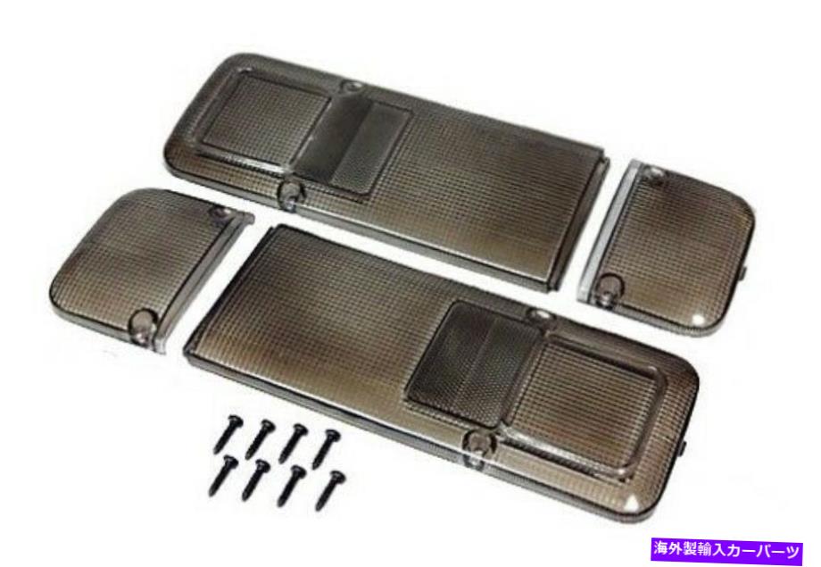 USテールライト ホンダアクティシーHA4 HA4のための煙の色の後ろのテールライトターン信号レンズL＆Rペア Smoke Colored Rear Tail light Turn Signal Lenses L&R Pair for Honda Acty HA3 HA4【並行輸入品】
