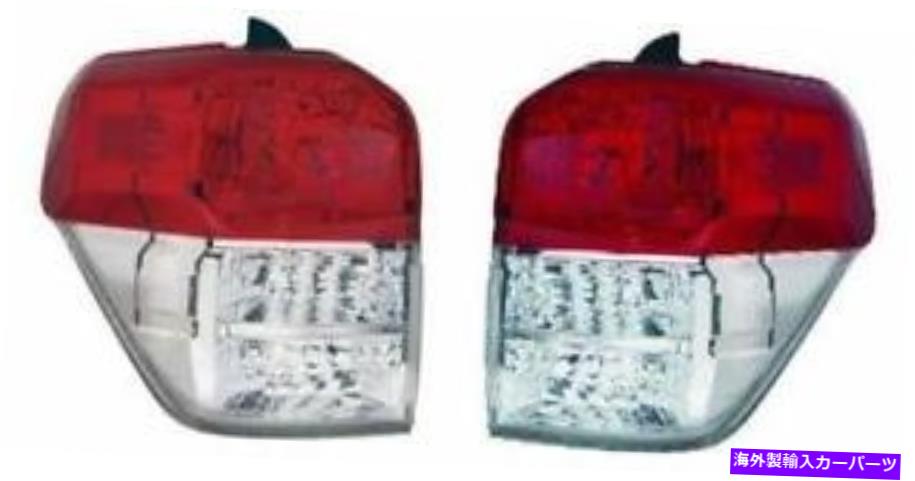 USテールライト 2010年 - 2013年のトヨタ4Runnerリアテールライトアセンブリの交換 SIDE/PAIR for 2010 - 2013 Toyota 4Runner Rear Tail Light Assembly Replacement【並行輸入品】