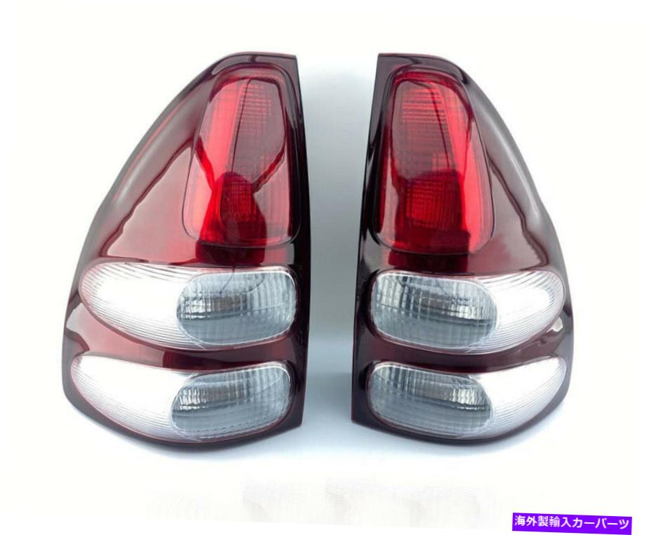 USテールライト Toyota Land Cruiser fj120 2003-2009のための2ピースリアバンパーLH RHテールランプライト 2PCS Rear Bumper LH RH Tail Lamps Light FOR TOYOTA LAND CRUISER FJ120 2003-2009【並行輸入品】