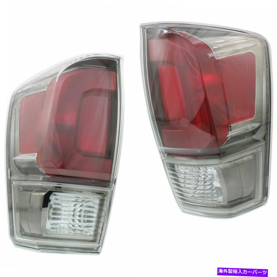 USテールライト 2テールライトアセンブリの運転手と助手席側セットトヨタタコマフィット Driver And Passenger Side Set Of 2 Tail Light Assembly Fits Toyota Tacoma【並行輸入品】