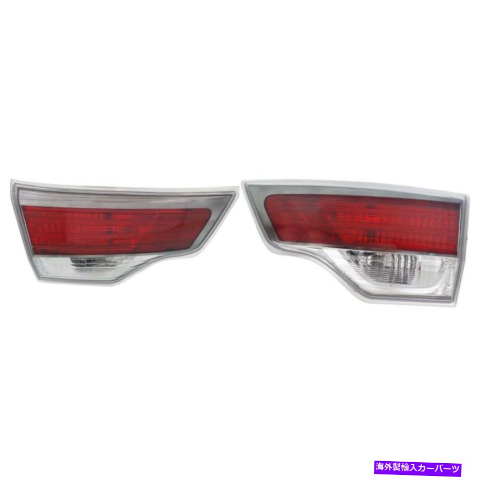 USテールライト TO2802115C、TO2803115C CAPA TAIL LIGNET 2014-2016 New TO2802115C, TO2803115C CAPA Tail Light Set for Toyota Highlander 2014-2016【並行輸入品】