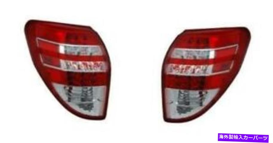 USテールライト サイド/ペアフィット2009 - 2012トヨタRAV4リアテールライトアセンブリの交換（のための SIDE/PAIR fits 2009 - 2012 Toyota RAV4 Rear Tail Light Assembly Replacement (For【並行輸入品】
