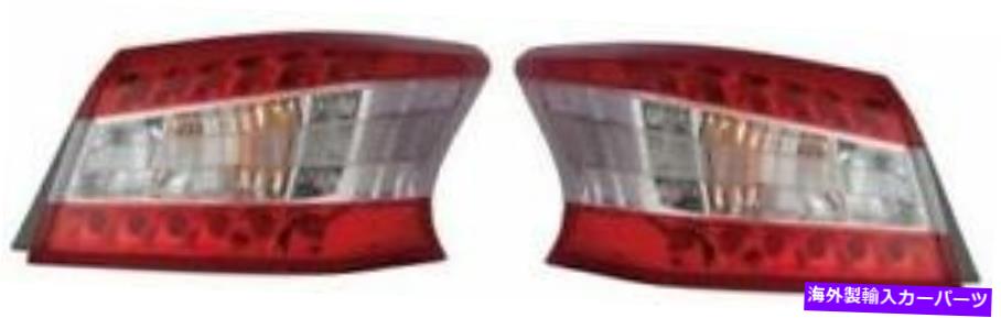 USテールライト サイド/ペアフィット2013 - 2015日産セントラリアテールライトアセンブリの交換 SIDE/PAIR fits 2013 - 2015 Nissan Sentra Rear Tail Light Assembly Replacement【並行輸入品】