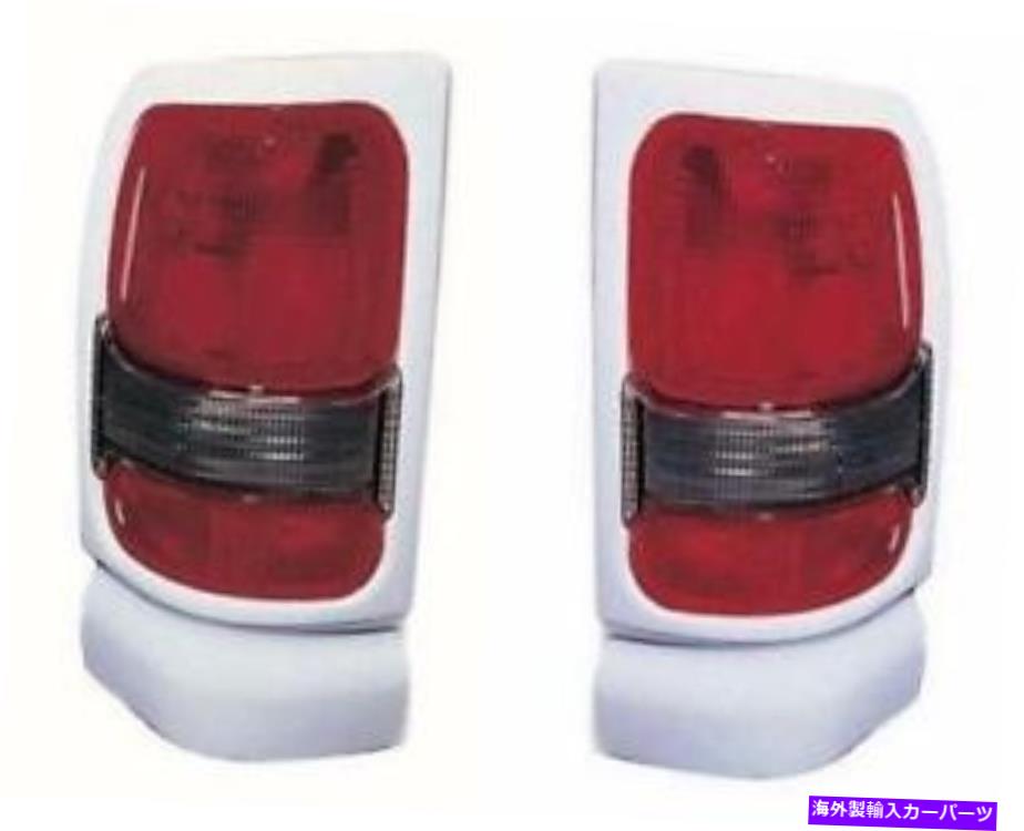 USテールライト 1994年 - 2001年のドッジRAM 1500リアテールライトアセンブリの交換 SIDE/PAIR for 1994 - 2001 Dodge Ram 1500 Rear Tail Light Assembly Replacement【並行輸入品】