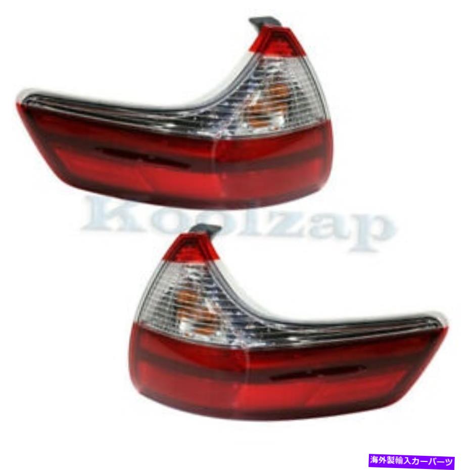 USテールライト 15-19 Sienna Van V6外側Taillight Taillampリアテールライトランプセットペア For 15-19 Sienna Van V6 Outer Taillight Taillamp Rear Tail Light Lamp Set Pair【並行輸入品】
