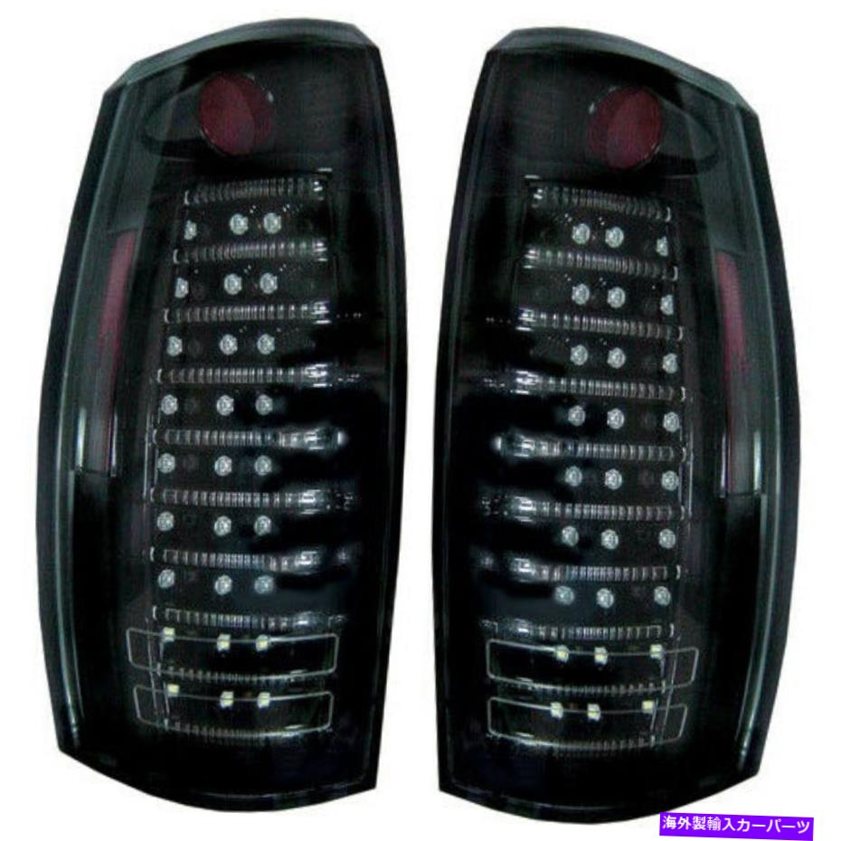 USテールライト 07-13シボレー雪崩GM2800222 GM2801222のための新しい黒LEDテールライトセット New Black LED Tail Light Set For 07-13 Chevrolet Avalanche GM2800222 GM2801222【並行輸入品】 59,818円