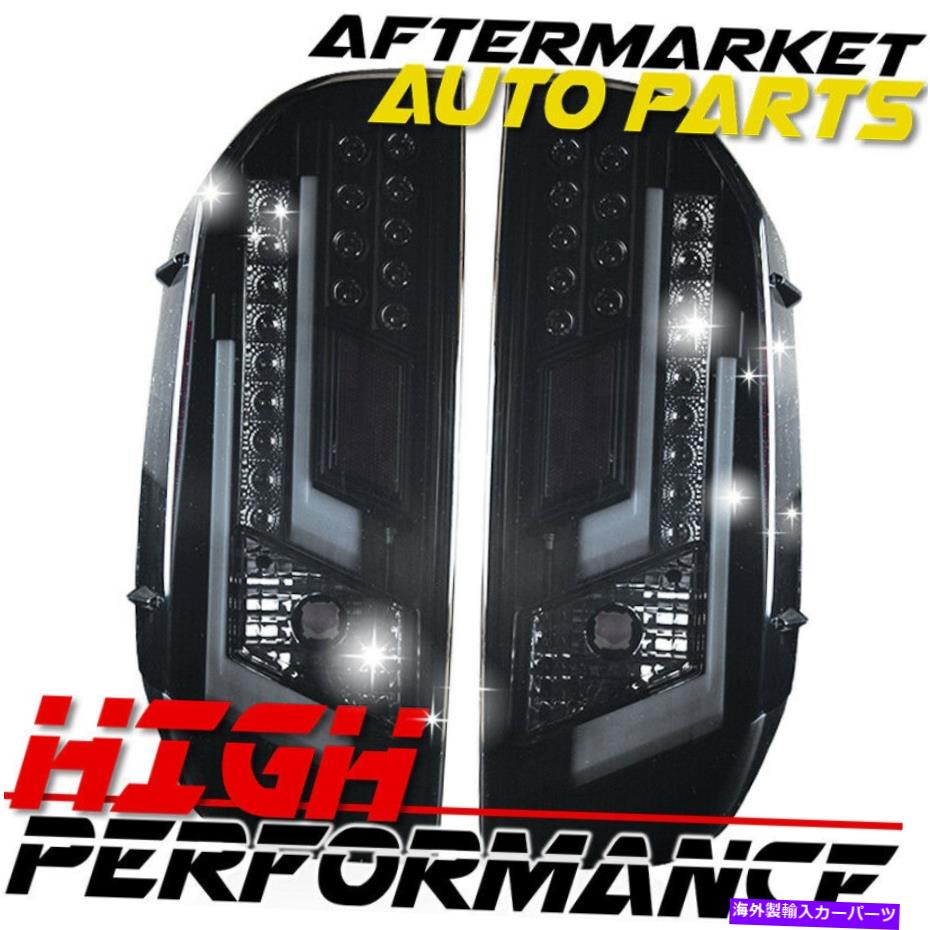 USテールライト 2014-2018トヨタツンドラLEDテールライトブラック/スモーク For 2014-2018 Toyota Tundra LED Tail Light Black / Smoke【並行輸入品】