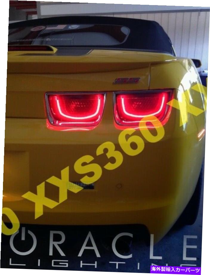USテールライト Oracle Chevrolet Camaro 10-13 Red LEDテールライトHalo Ringsアフターバーナー2.0 ORACLE Chevrolet Camaro 10-13 RED LED Tail Light Halo RINGS Afterburner 2.0【並行輸入品】