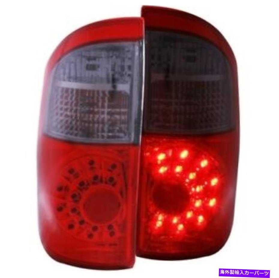 USテールライト Anzo 311177テールライトアセンブリLEDの赤/スモークレンズは04-06 Tundra New Anzo 311177 Tail Light Assembly LED Red/Smoke Lens For 04-06 Tundra NEW【並行輸入品】