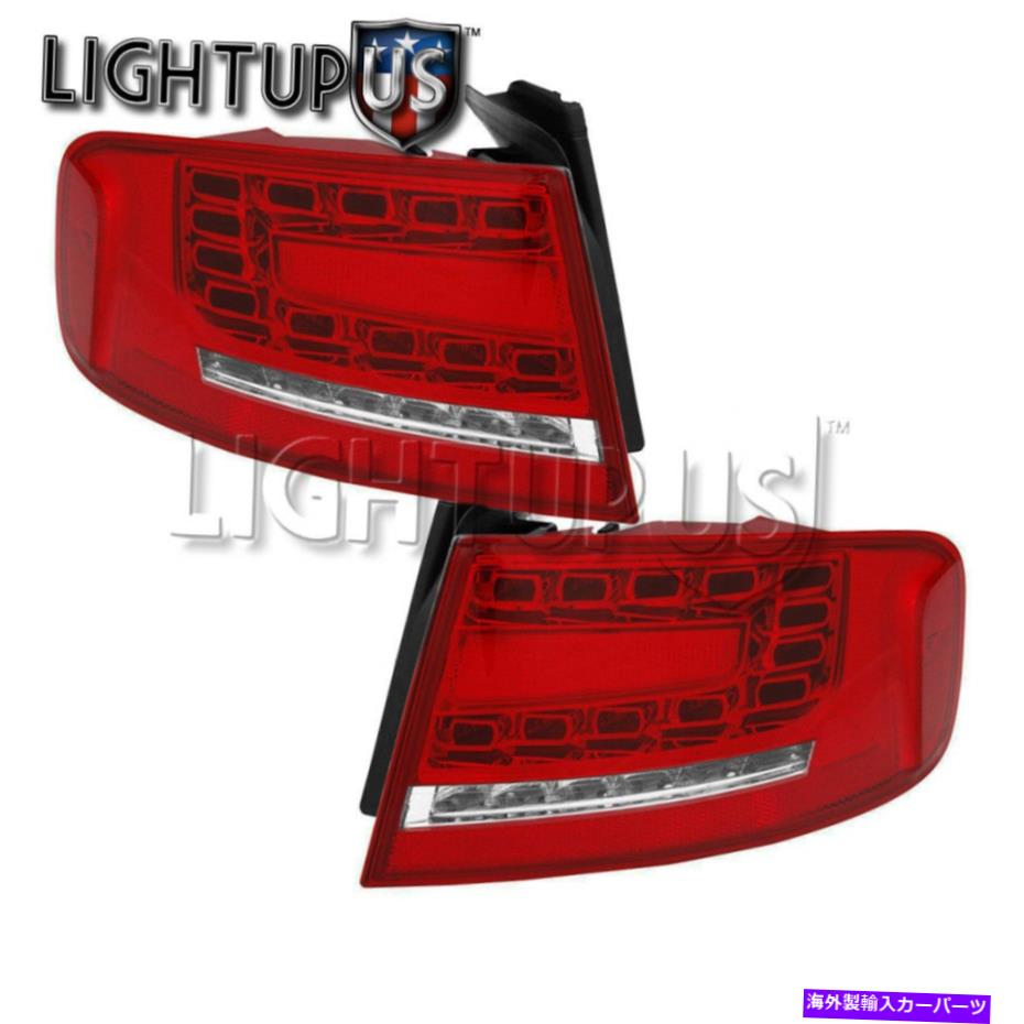USテールライト 左右の側面ペアLEDブレーキテールライト2009-2012 A4 Quattro S4 Left Right Sides Pair LED Brake Tail Lights for 2009-2012 AUDI A4 QUATTRO S4【並行輸入品】