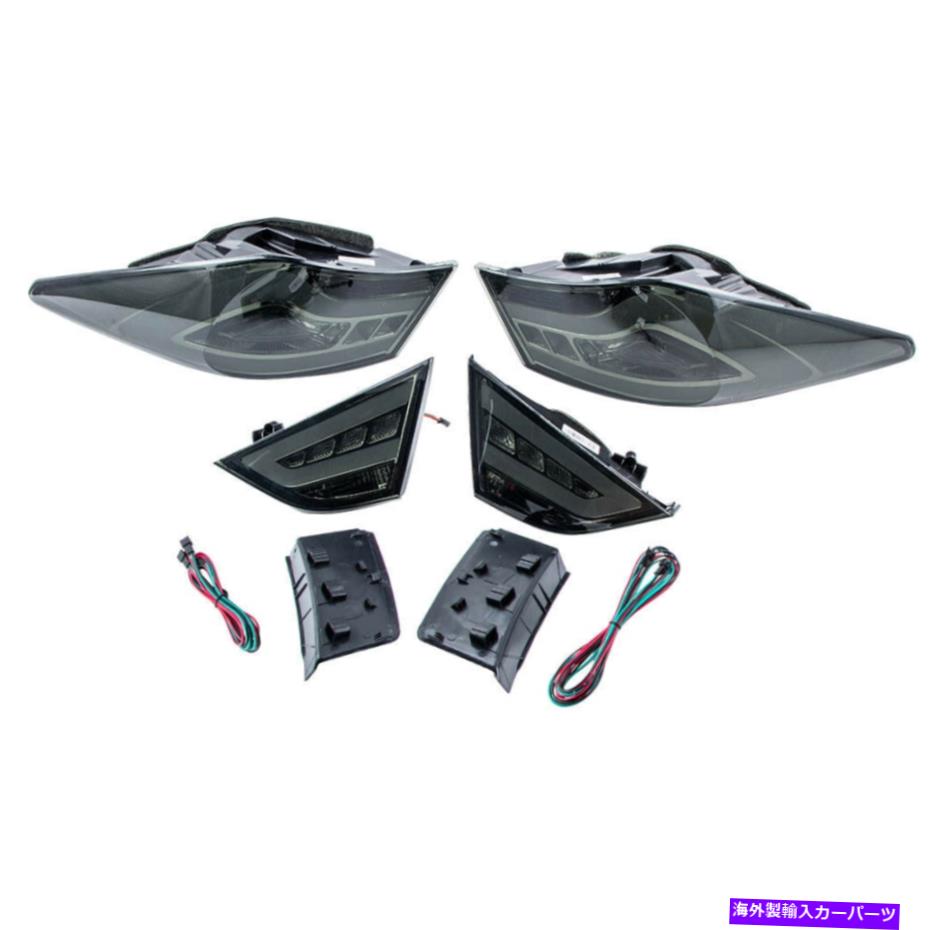 USテールライト スモークLEDテールライトリアブラックランプLEFT LEFT＆RIGHT HYUNDAI SONATA 2011-2014 Smoke LED Tail Lights Rear Black Lamp Left & Right for Hyundai Sonata 2011-2014【並行輸入品】｜Us Custom Parts Shop USDM