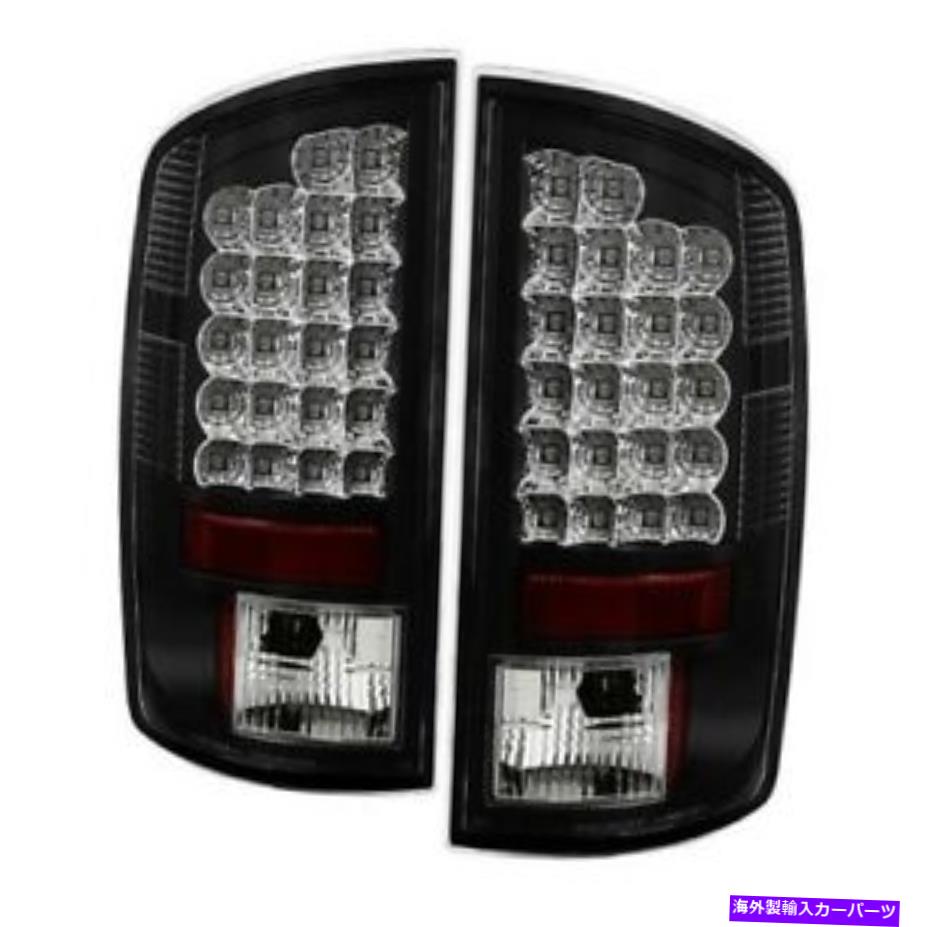 USテールライト スパイダー5002617 LEDテールライトブラック2007-2009 Dodge Ram 3500 2PC Spyder 5002617 LED Tail Lights Black For 2007-2009 Dodge Ram 3500 2pc NEW【並行輸入品】 61,986円