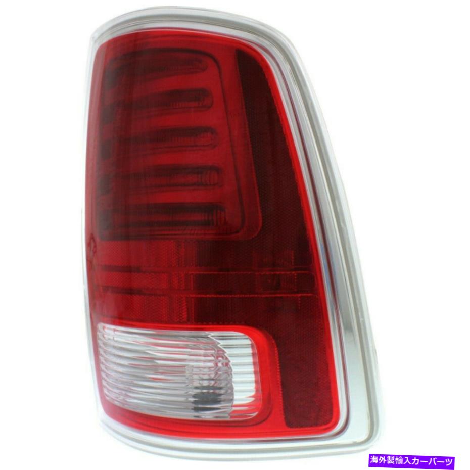 USテールライト 2013-2017のDodge Ram 1500＆2500＆3500 RHクロームトリムのためのLEDテールランプライト LED Tail Lamp Light for 2013-2017 Dodge Ram 1500 & 2500 & 3500 RH Chrome Trim【並行輸入品】