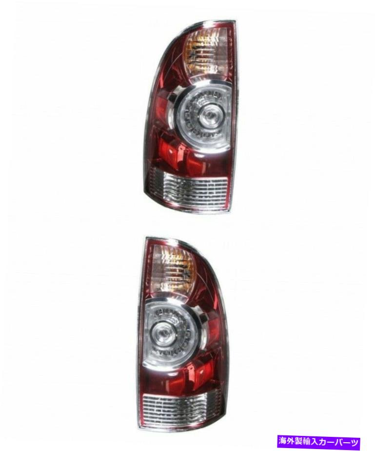 USテールライト TOLLライトTO2801177。 TO2800177 09-11トヨタタコマ12-15 LED LH + RH CAPA Tail Light For TO2801177; TO2800177 09-11 Toyota Tacoma 12-15 Led LH + RH CAPA【並行輸入品】